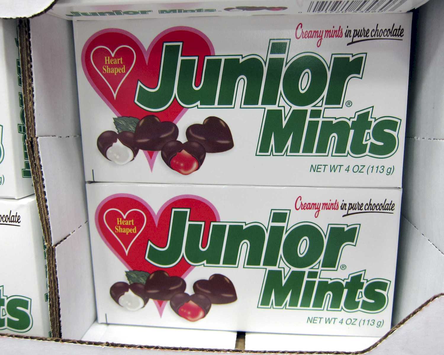 boxes of junior mints